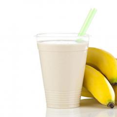 Банановый смузи: рецепт приготовления в домашних условиях, калорийность Смузи с бананом и черникой или мультифруктовый