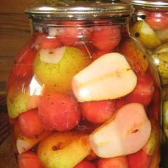 Компот из груш на зиму: рецепты с другими фруктами, ягодами, ванилью, в мультиварке